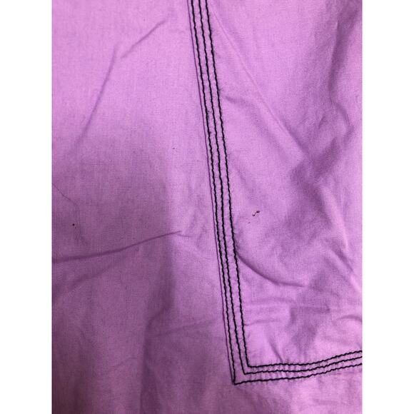 Hofmann Copenhagen Elina Skirt Organic Cotton A-Line Midi Purple Size Small - Picture 9 of 16